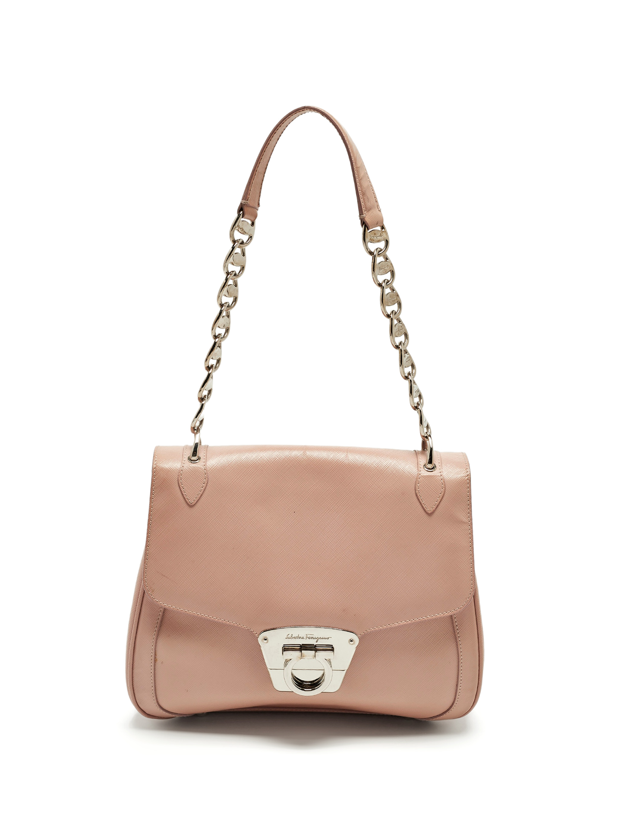 Gancini flap shoulder bag - Image 1