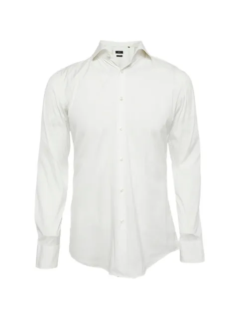 BOSS stretch long-sleeve shirt