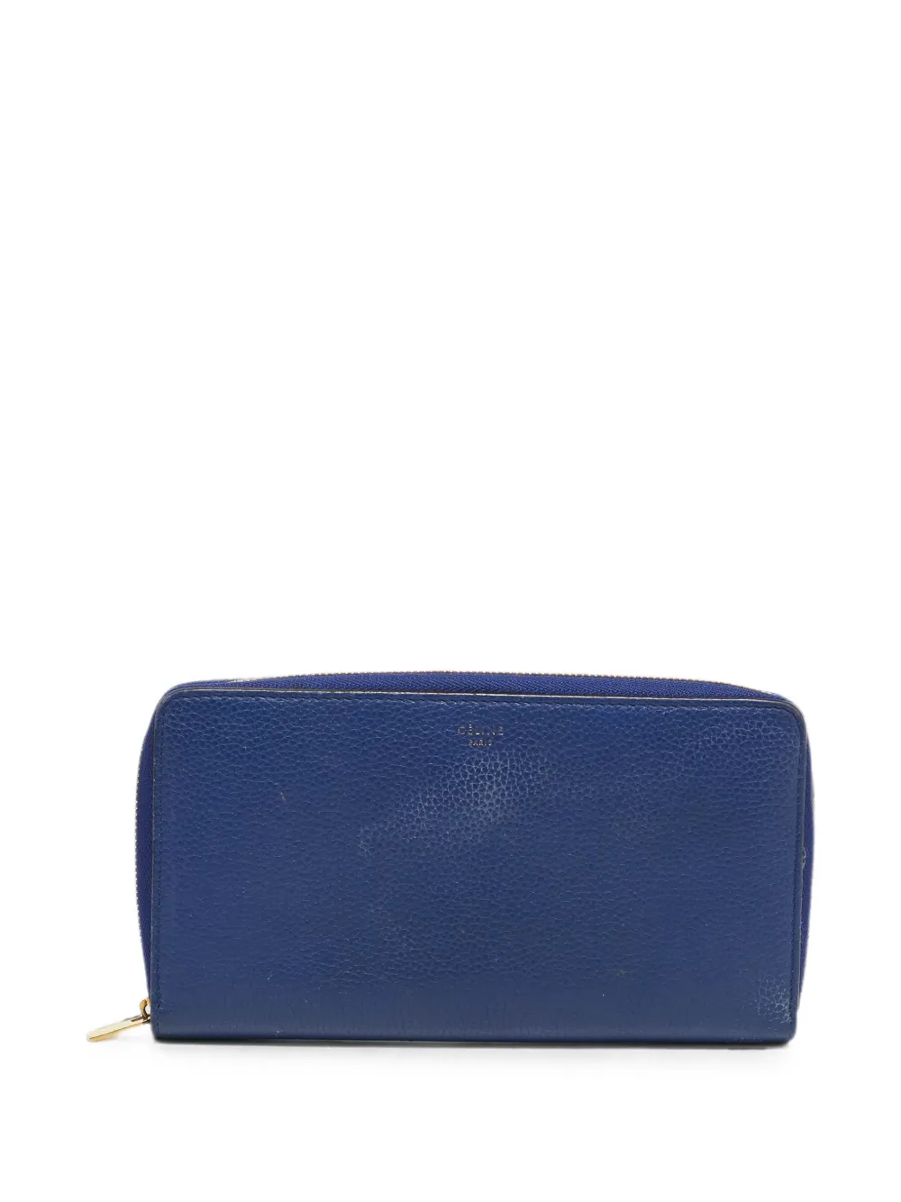 Celine Pre-Owned 2014 zip-around wallet - Blu