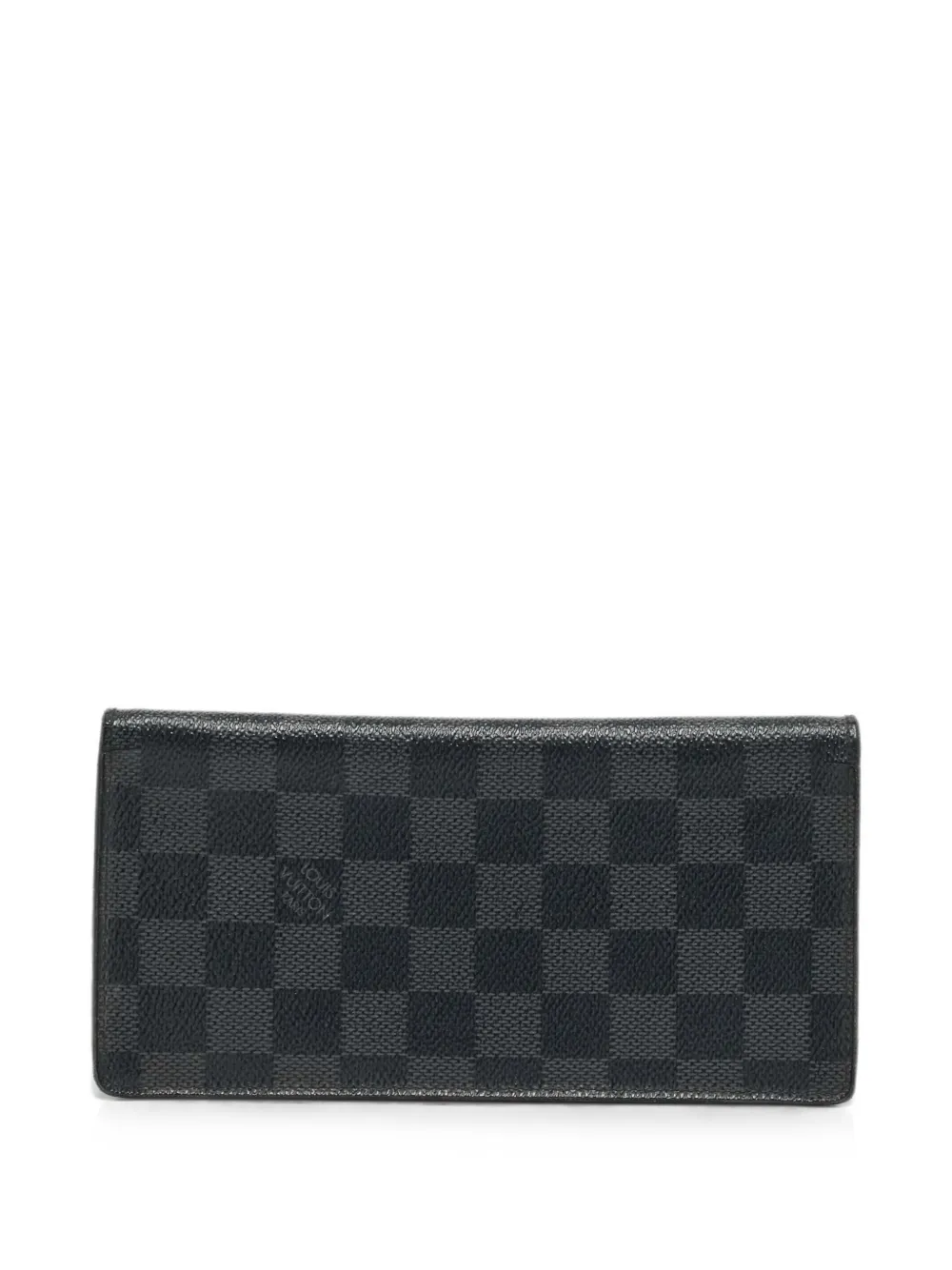 Louis Vuitton Pre-Owned Brazza Damier Graphite wallet - Nero