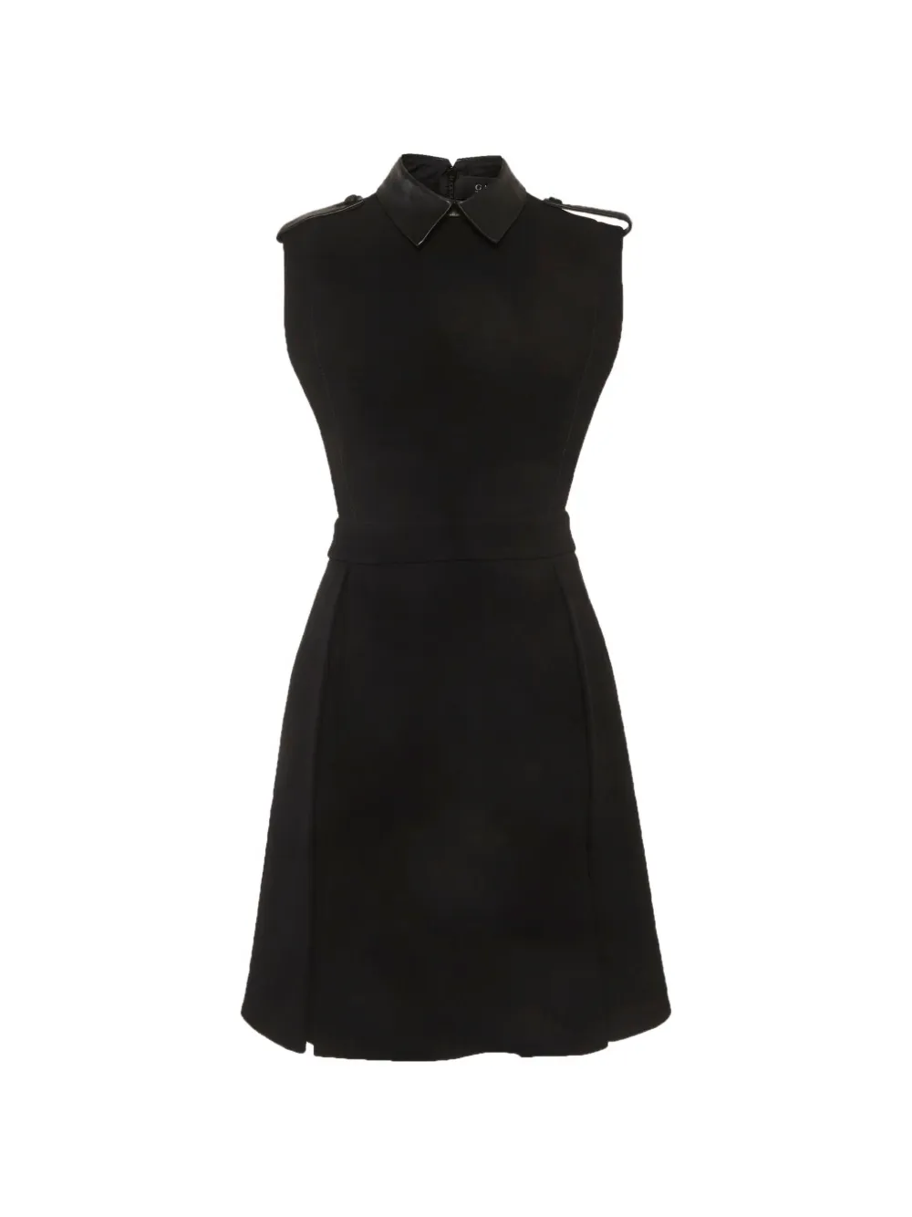 Gucci Pre-Owned Abito corto smanicato - Nero