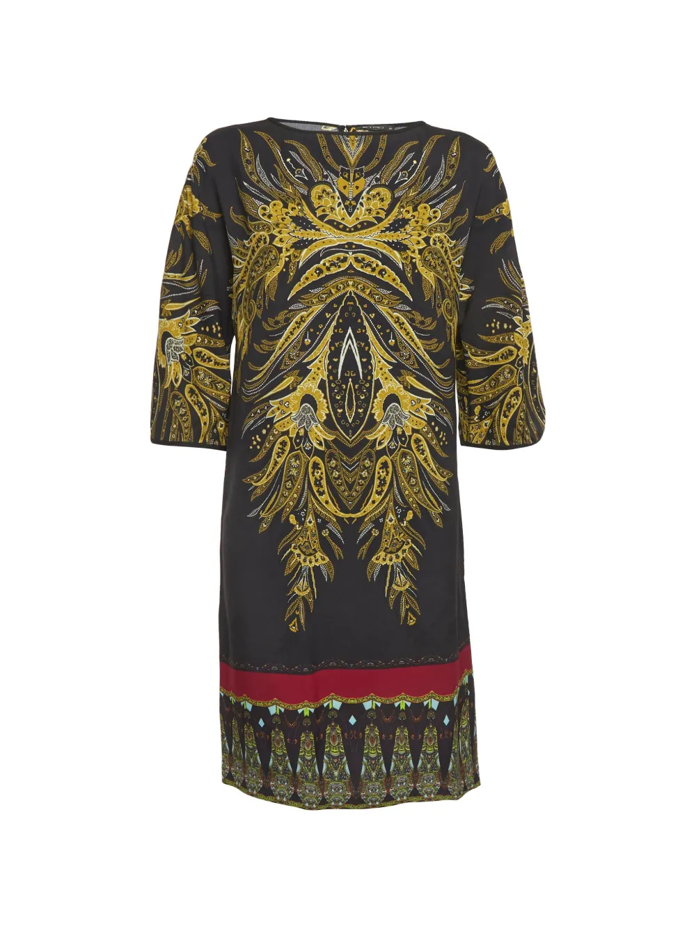 Etro Pre-Owned printed mini dress - Nero