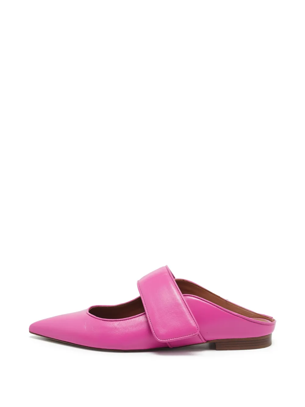 Malone Souliers Helene touch-strap mules - Rosa