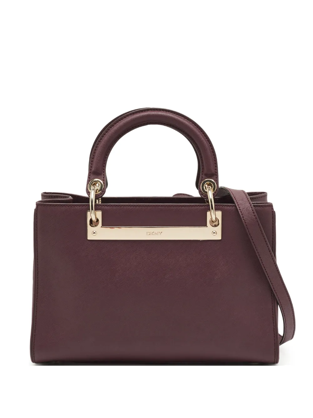 DKNY Borsa tote con logo - Viola