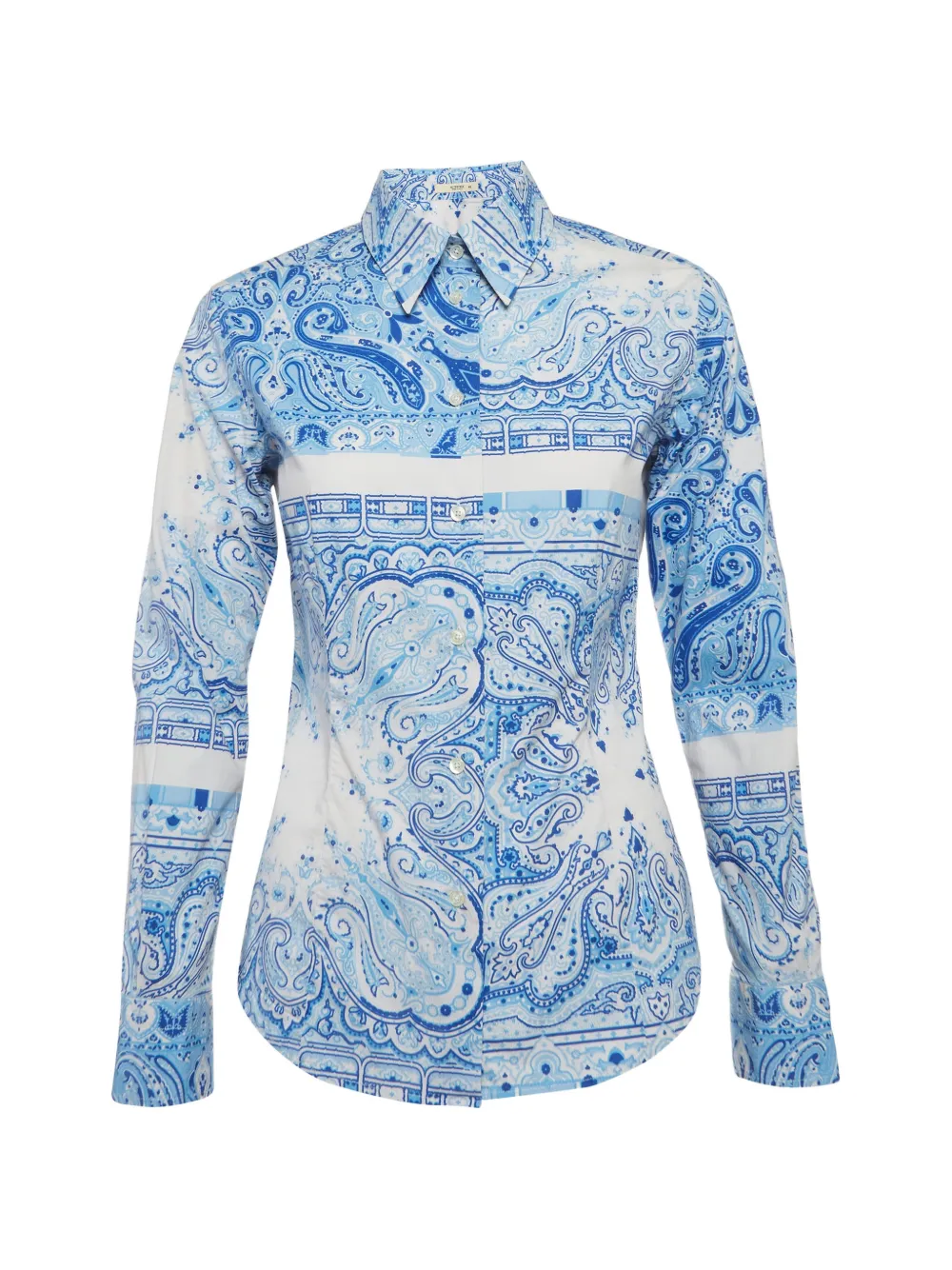 Etro Pre-Owned Camicia con stampa paisley - Blu
