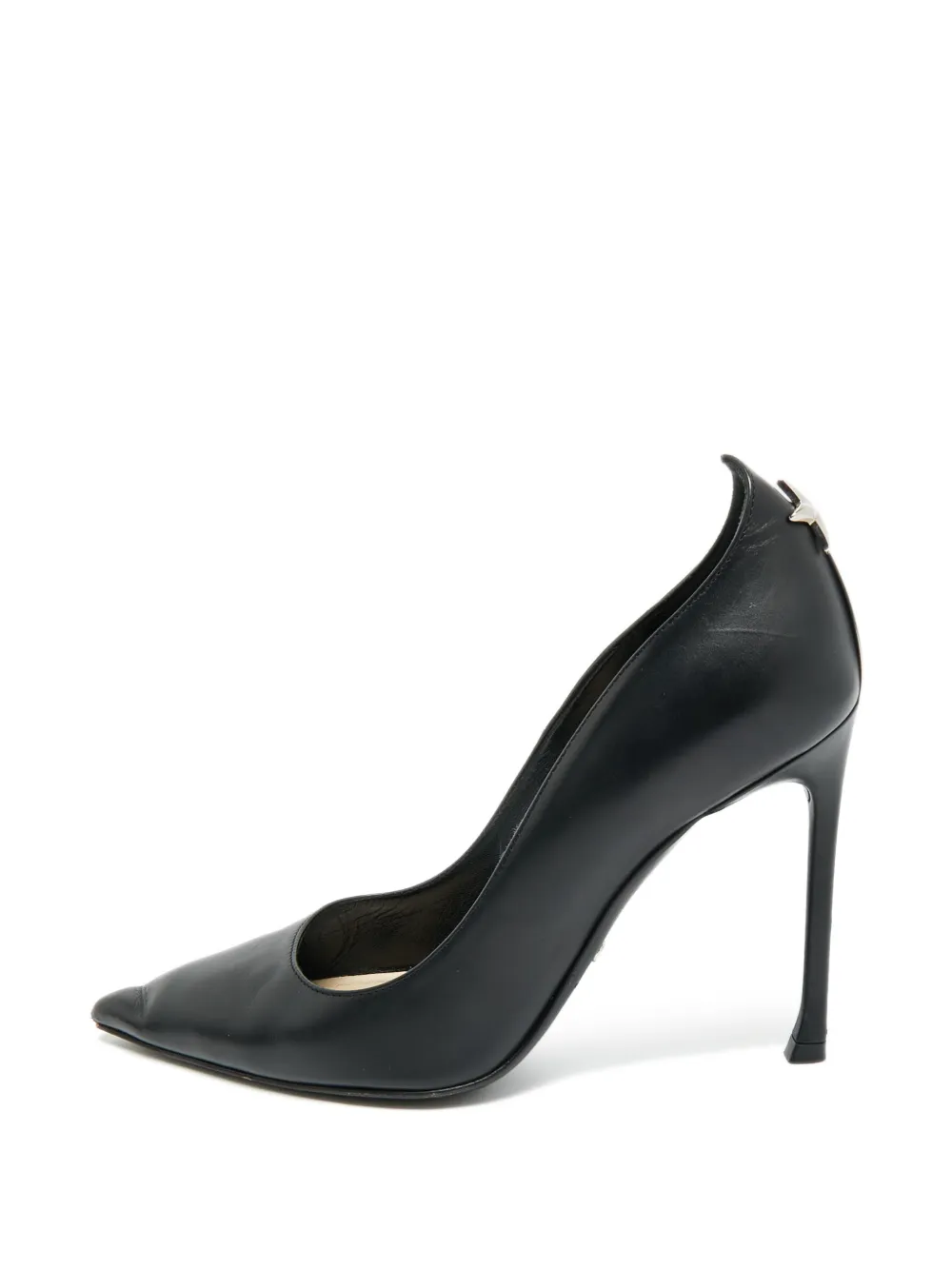 Christian Dior Pre-Owned Cherie star-detail leather pumps - Schwarz
