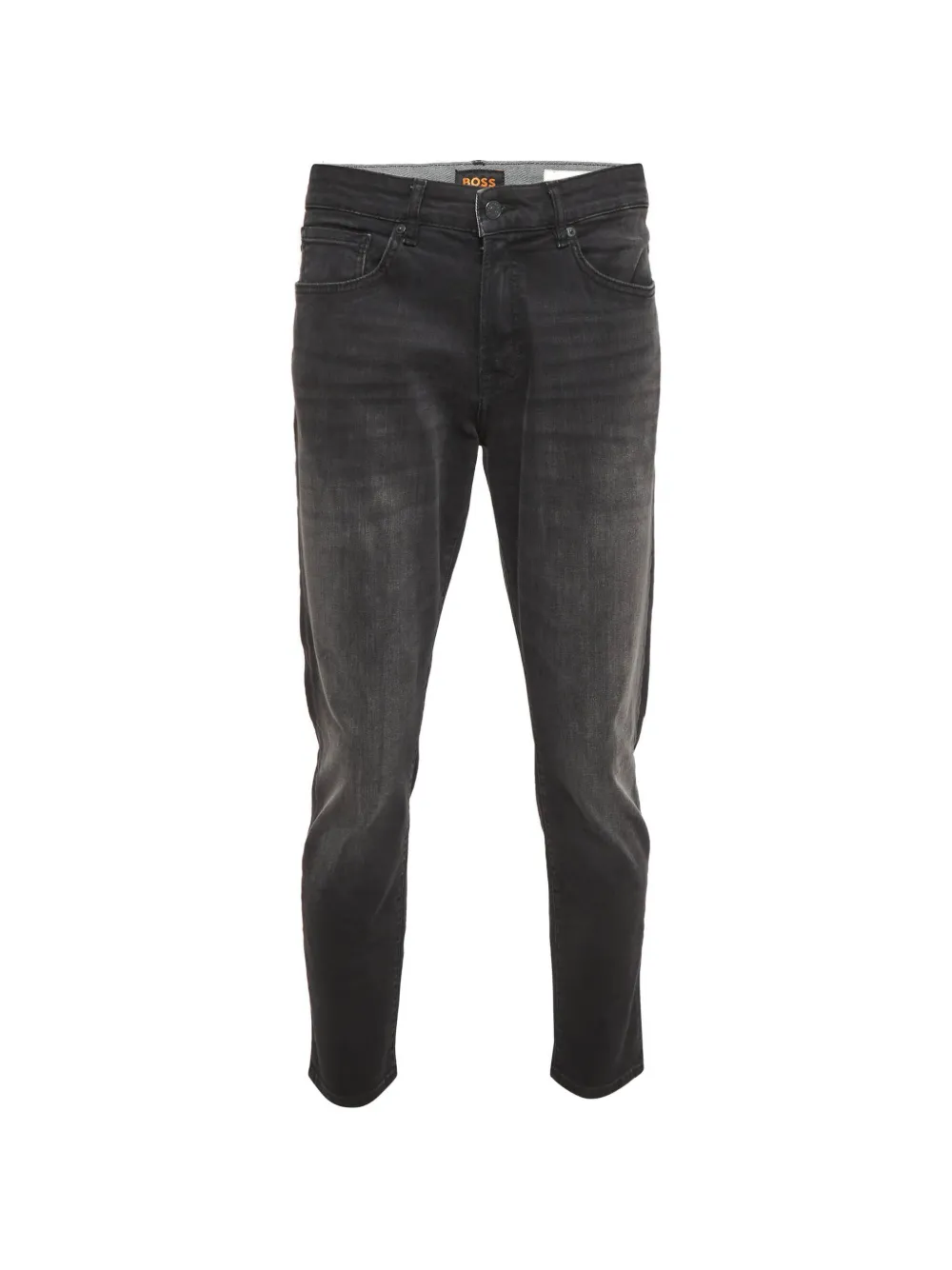 Pre-owned Hugo Boss Onyx Slim-tapered Jeans In Gray