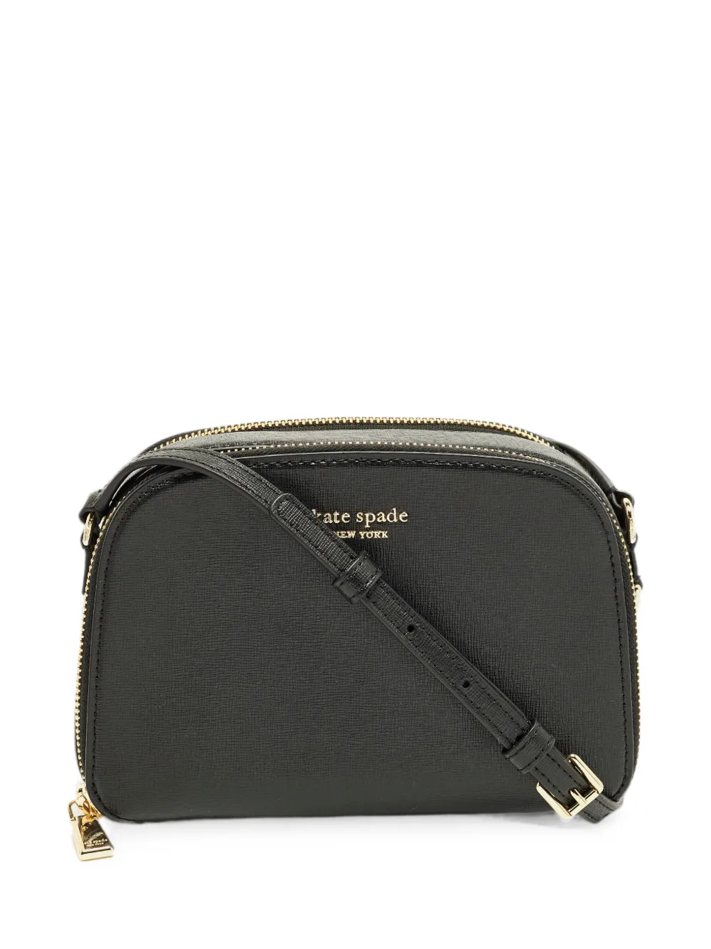 Kate Spade Devin double-zip crossbody bag - Schwarz