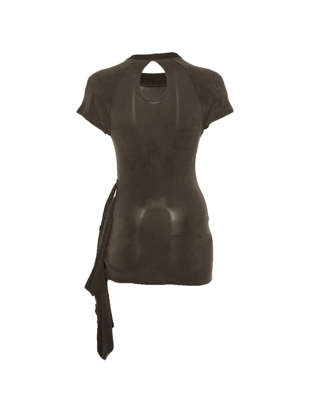 Pre-owned Jacquemus La Robe Espelho Court Mini Dress In Brown