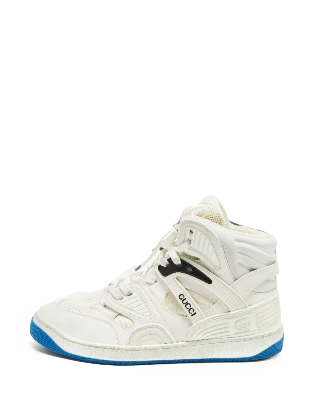 Gucci Pre-Owned high-top sneakers - Weiß