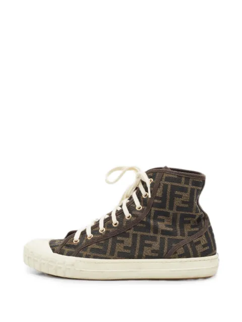 Fendi Pre-Owned Domino high-top sneakers