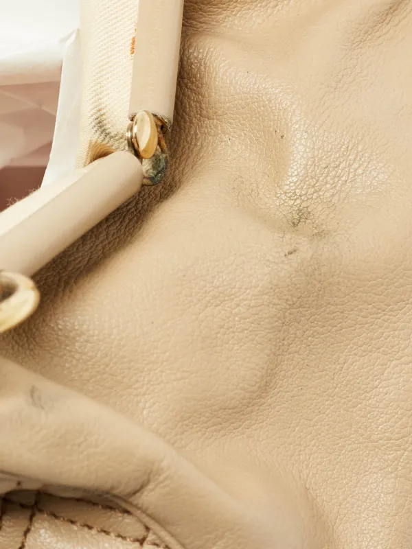 Marc Jacobs Vintage Stam キルティング ハンドバッグ | ニュートラル 