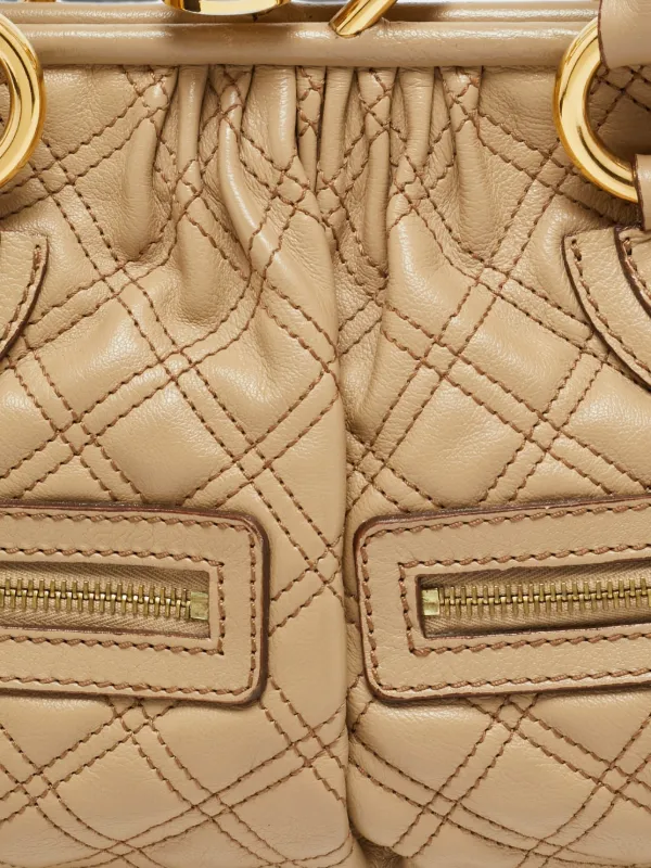 Marc Jacobs Vintage Stam キルティング ハンドバッグ | ニュートラル