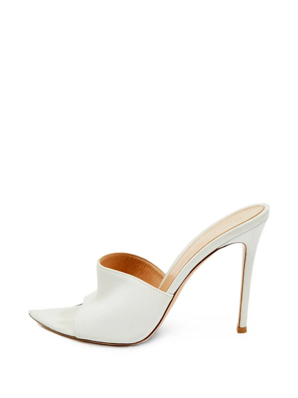 Gianvito Rossi Alise pointed-toe sandals - White