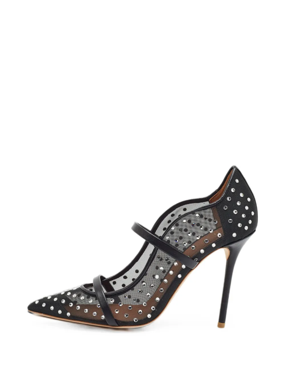Malone Souliers Maureen mesh pumps - Black