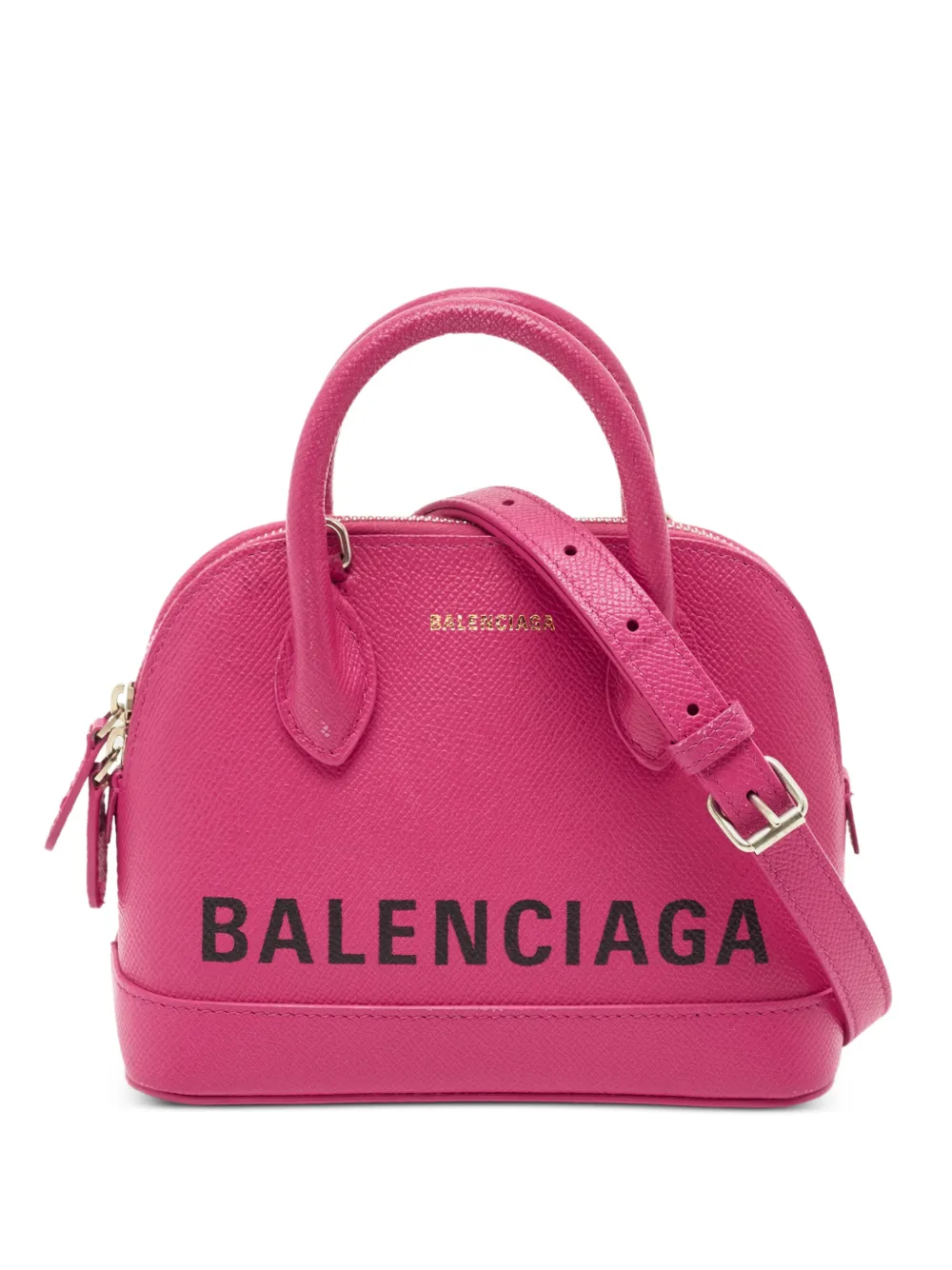 Balenciaga Pre-Owned Borsa tote Ville XXS con logo - Rosa