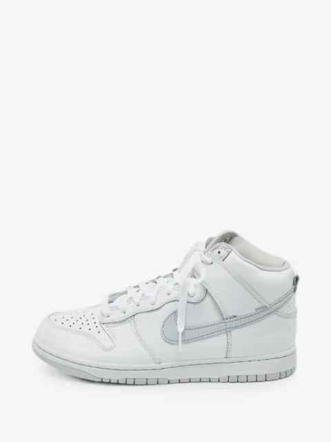 Nike baskets Dunk High en cuir