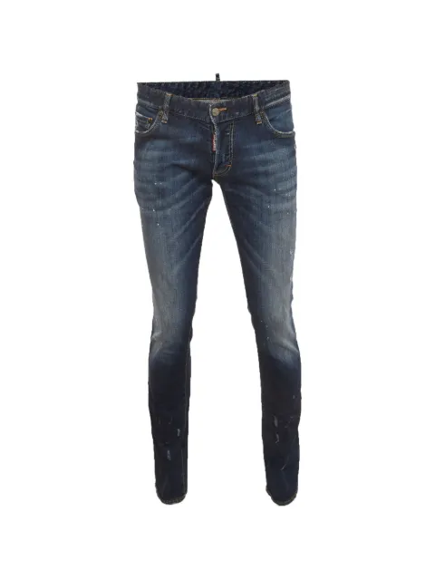 DSQUARED2 paint-splatter jeans