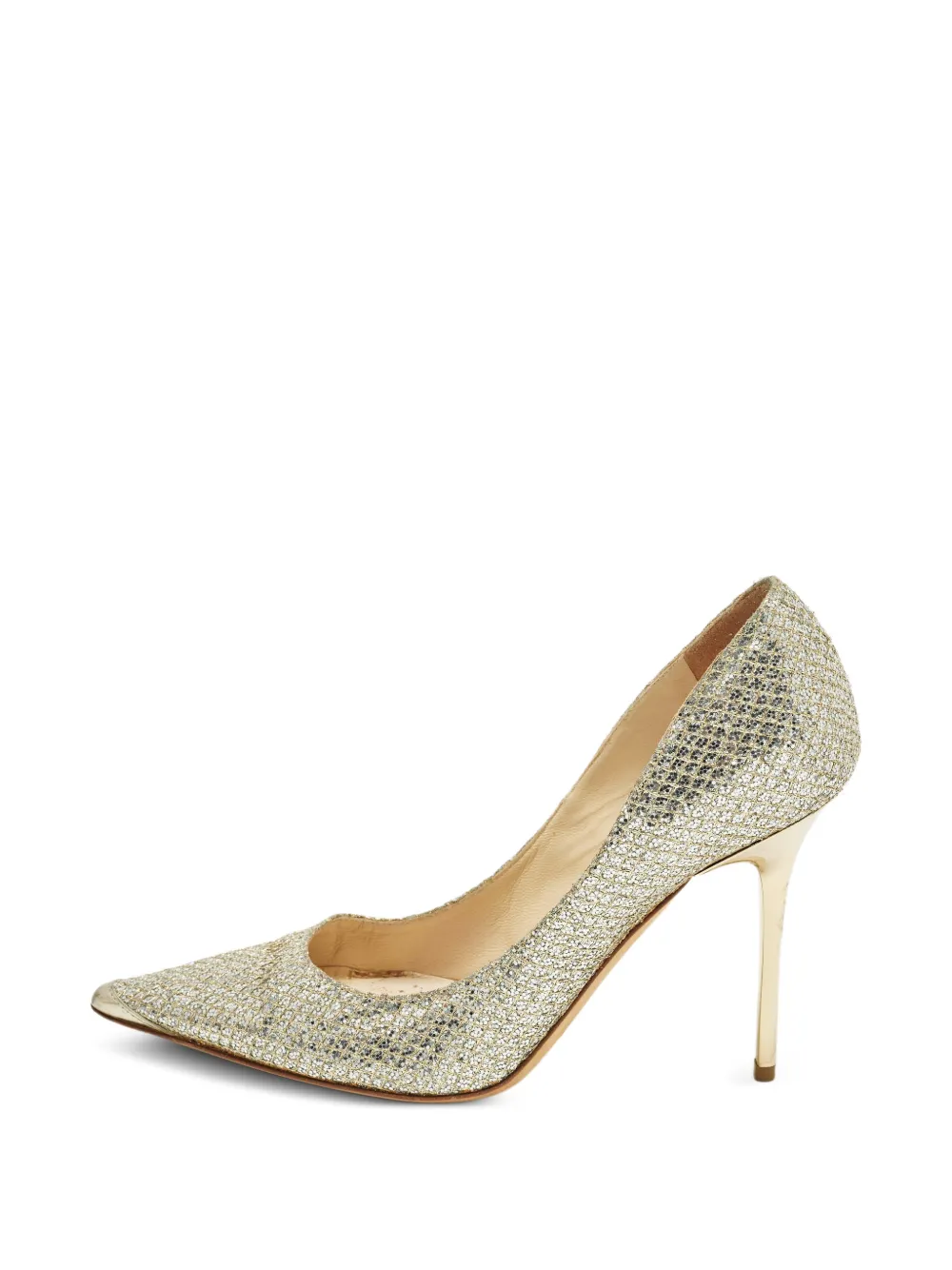 Jimmy Choo Pre-Owned Abel heeled pumps - Gold
