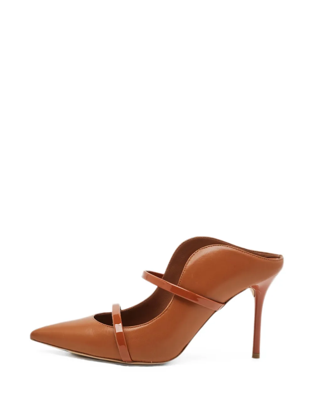 Malone Souliers Mules Maureen con tacco - Marrone