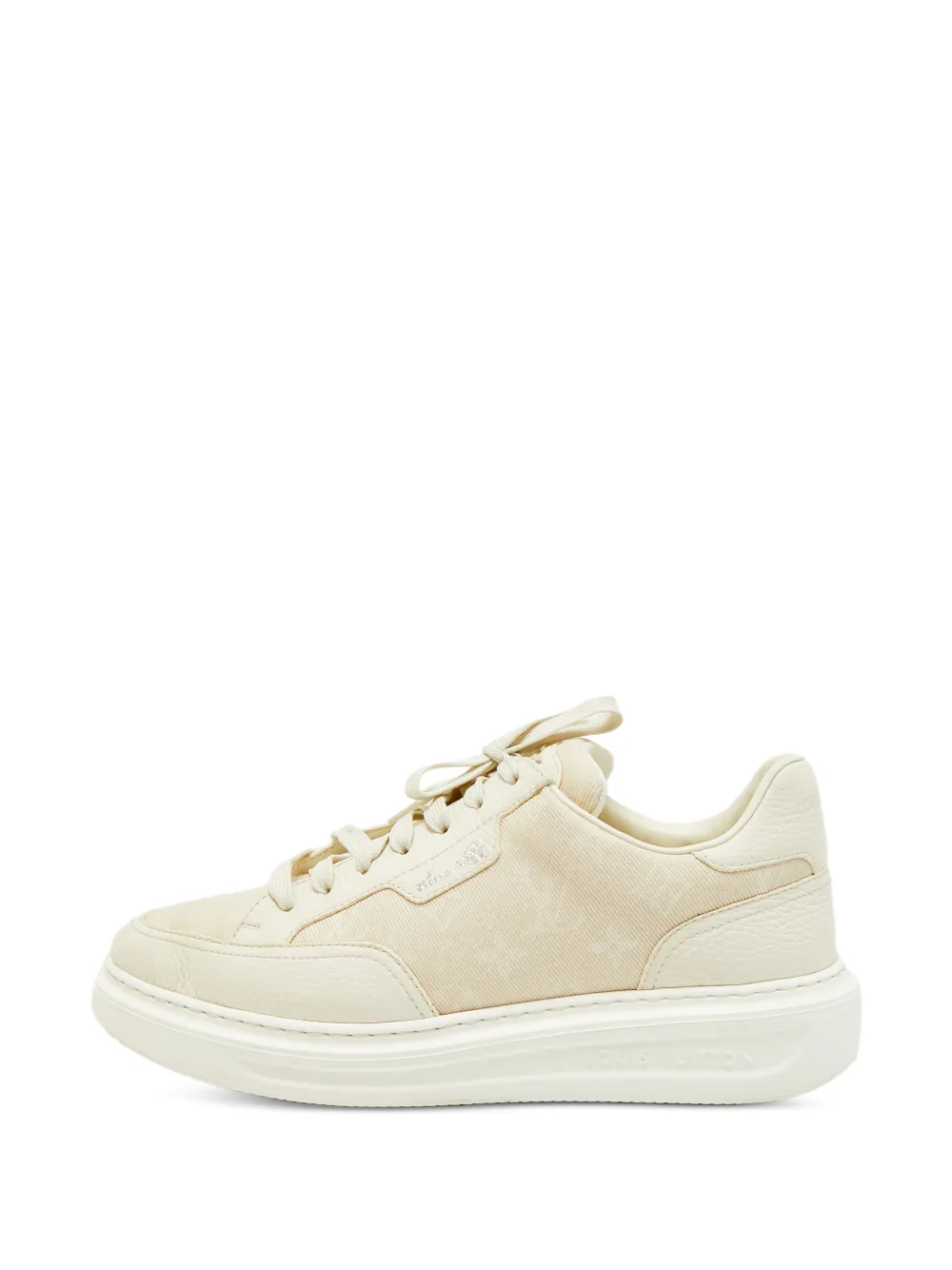 Louis Vuitton Pre-Owned Beverly Hills Monogram sneakers - Nude