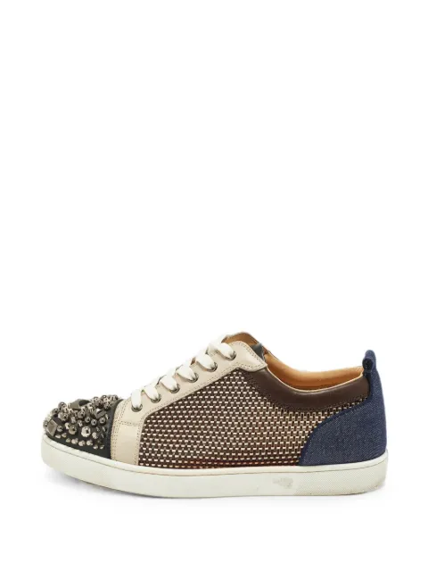 Christian Louboutin Pre-Owned tenis bajos Lou Spike Orlato