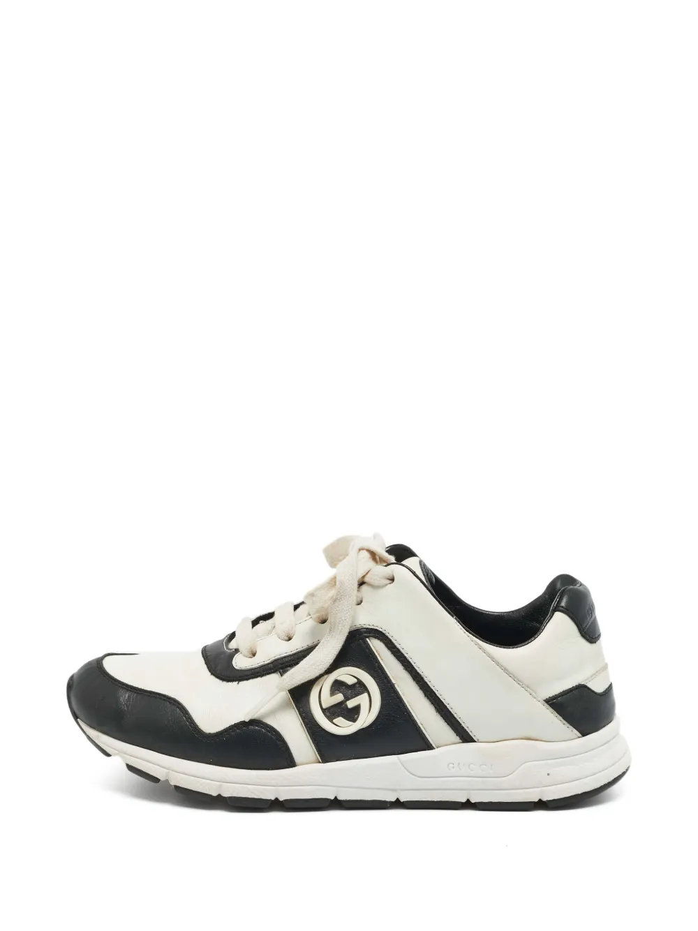 Gucci Pre-Owned Interlocking GG sneakers - Nude