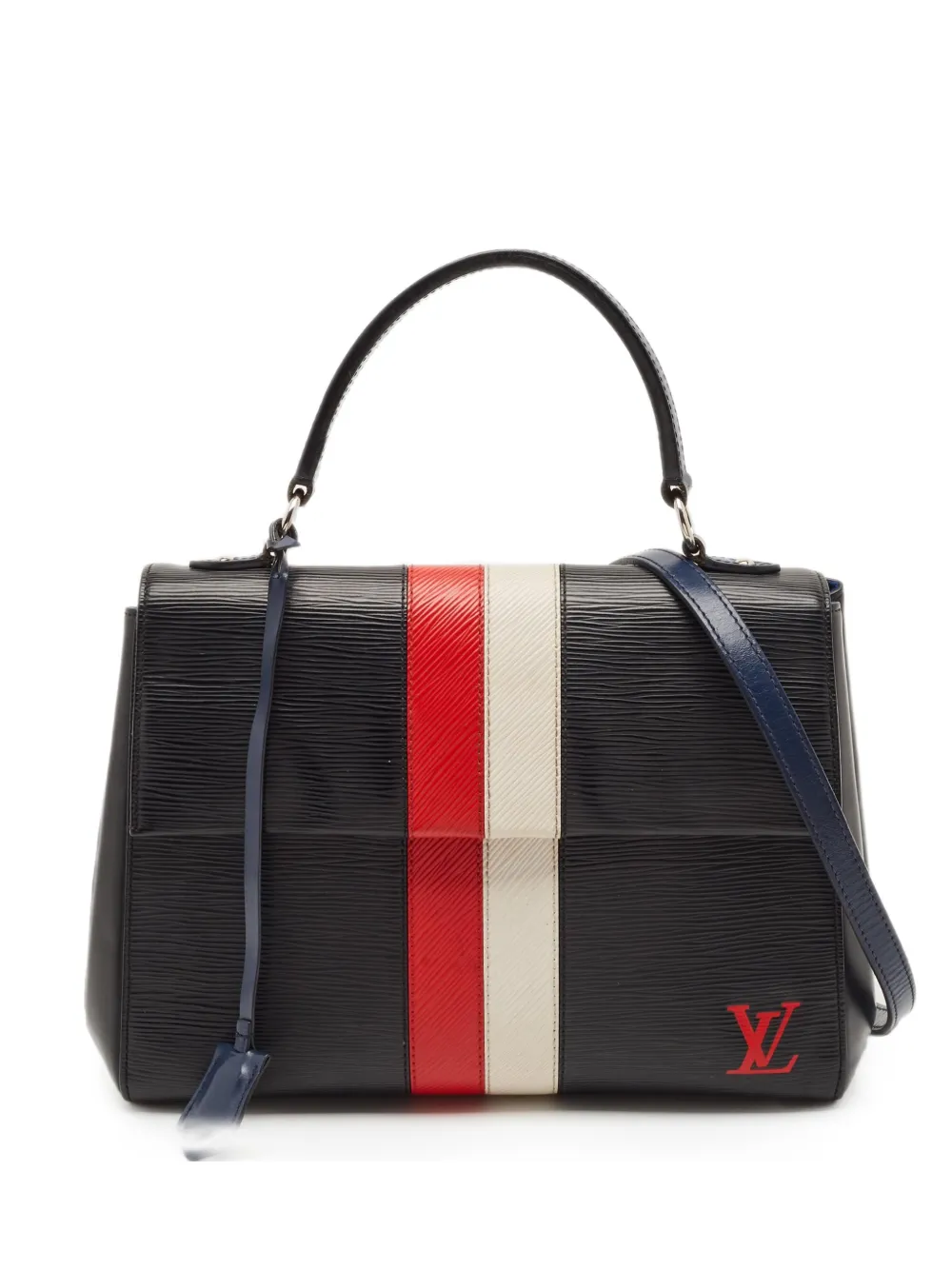 Louis Vuitton Pre-Owned 2018 MM Cluny Stripes tote bag - Nero