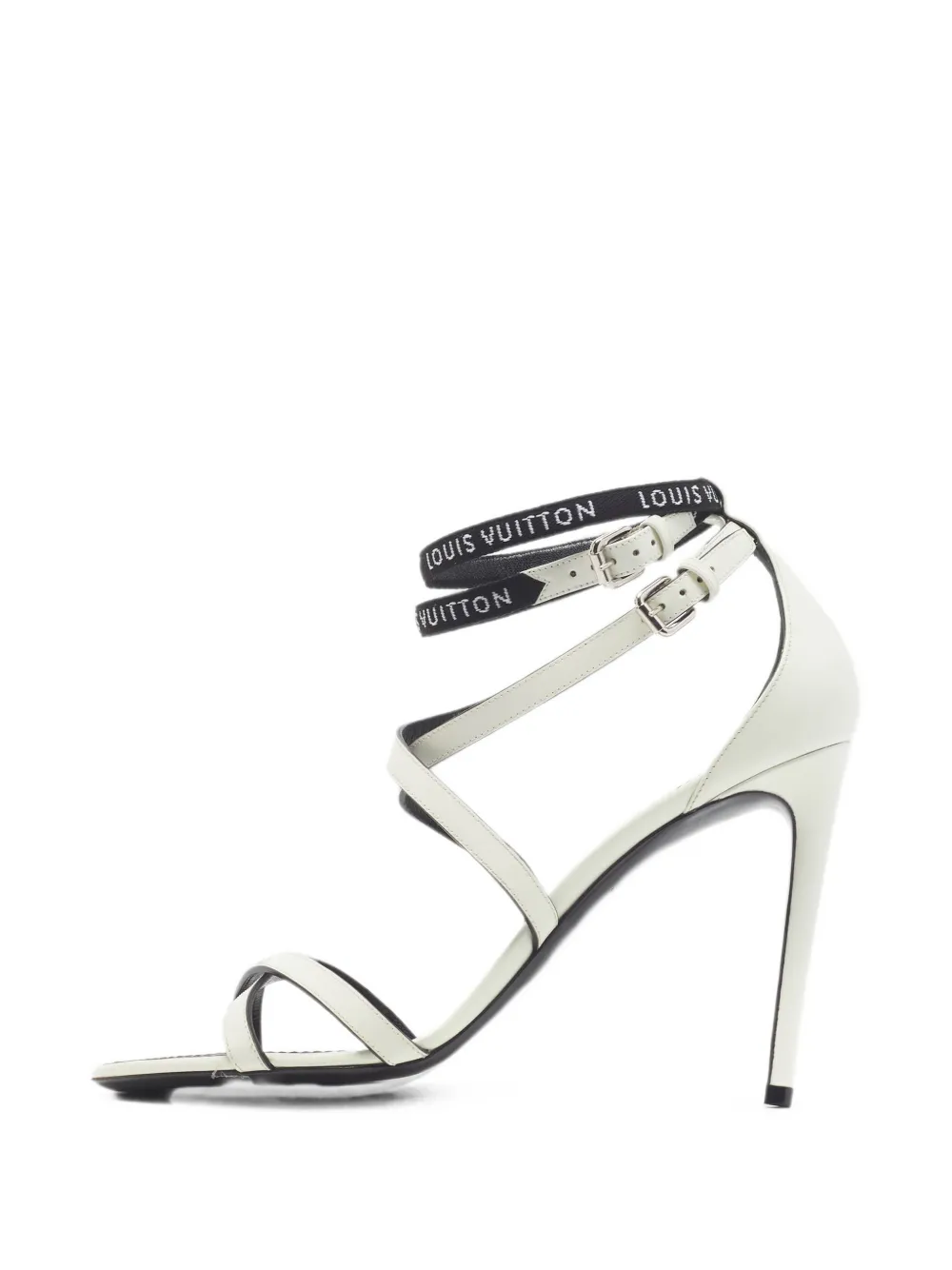 Louis Vuitton Pre-Owned Call Back ankle-strap sandals - White