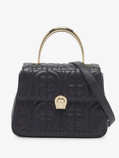 Aigner Vintage Genoveva logo-embossed handbag