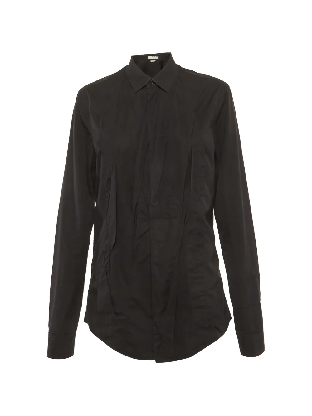 Balenciaga Pre-Owned twisted button-up shirt - Nero