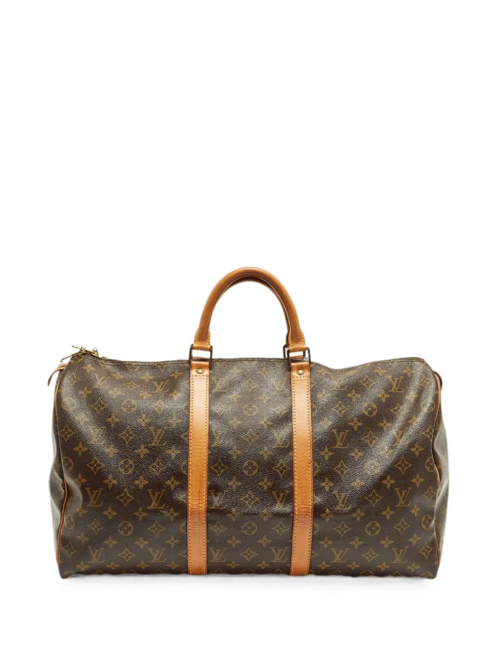 Louis Vuitton Pre-Owned 1990 50 Keepall monogram travel bag - Brown