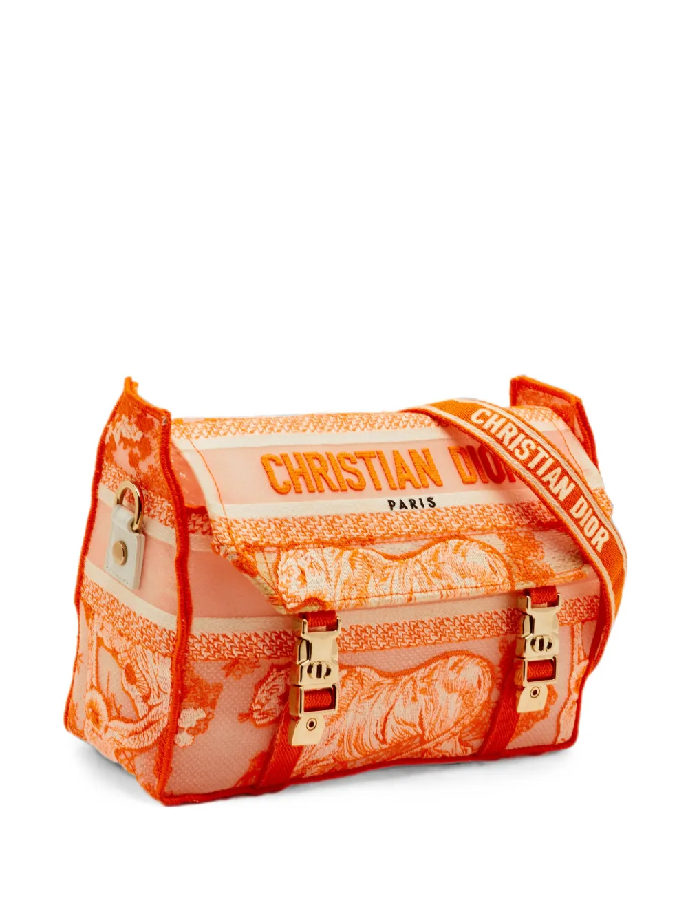 Christian Dior Pre-Owned 2022 small Diorcamp shoulder bag - Orange