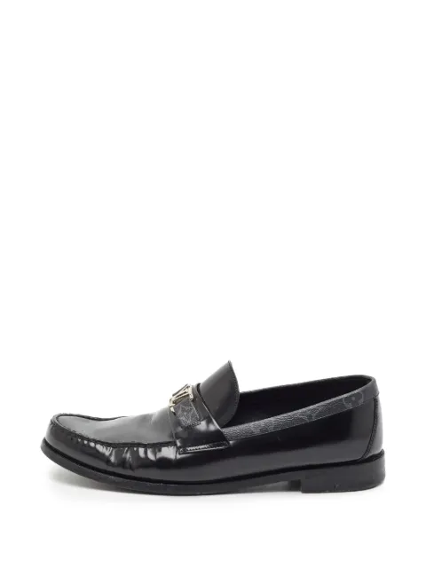Louis Vuitton Pre-Owned Major Monogram canvas loafers