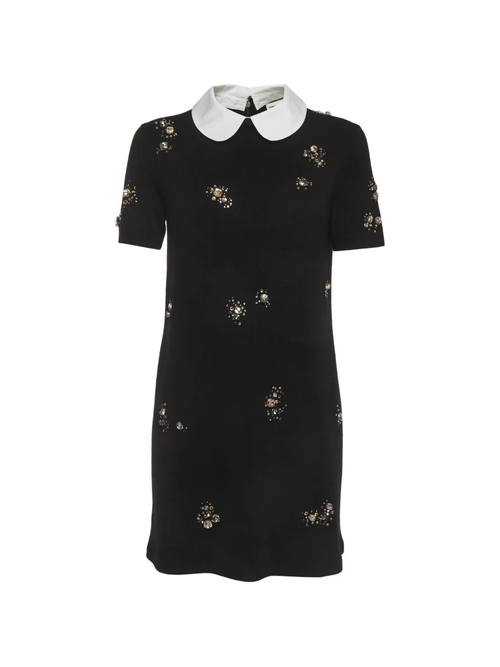 Tory Burch embellished mini dress - Nero