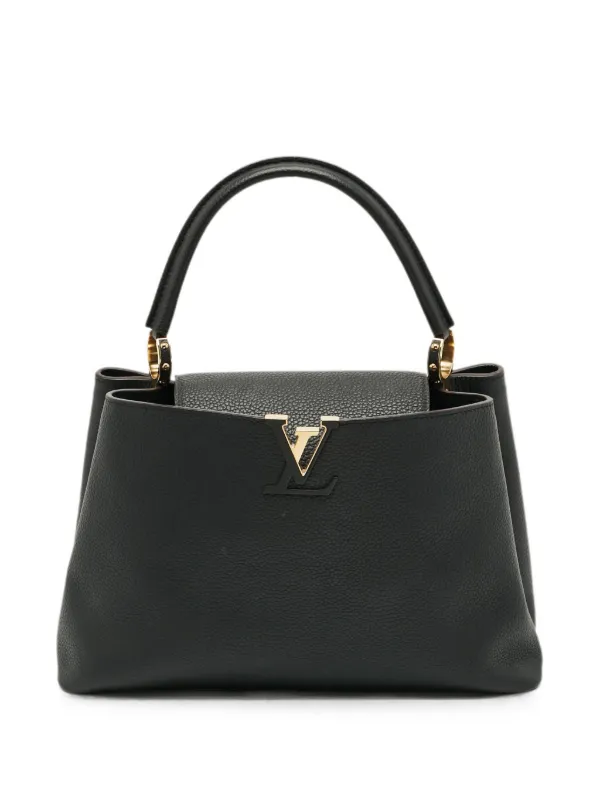 Louis Vuitton Pre-Owned 2018 カプシーヌ MM ハンドバッグ | ブラック