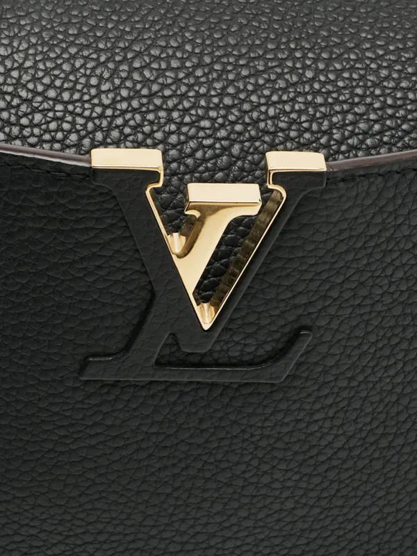Louis Vuitton Pre-Owned 2018 カプシーヌ MM ハンドバッグ | ブラック