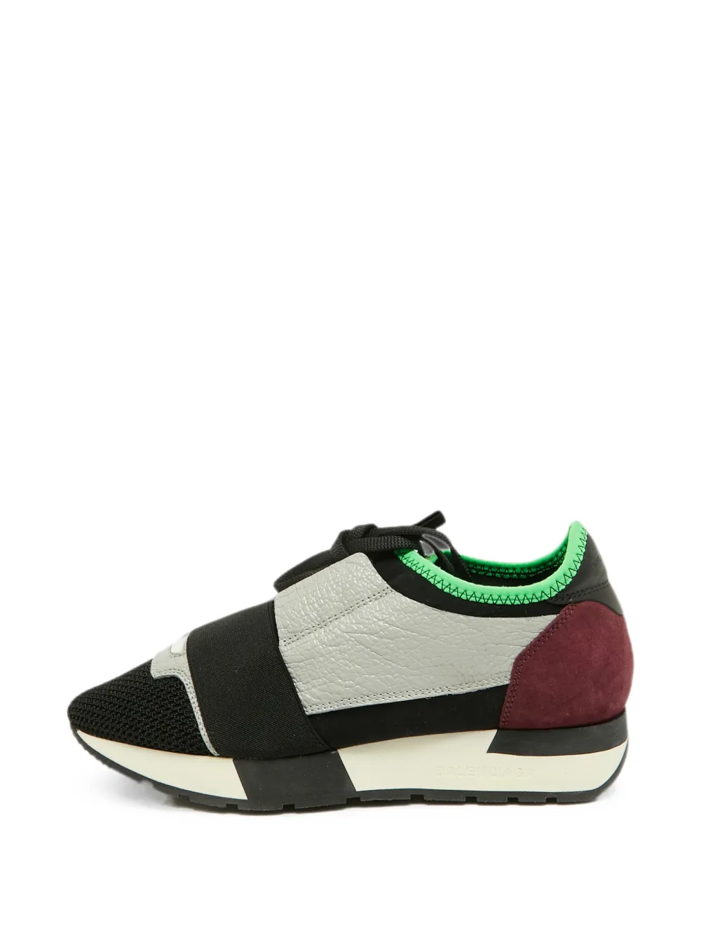 Balenciaga Pre-Owned Race Runner panelled sneakers - Nero