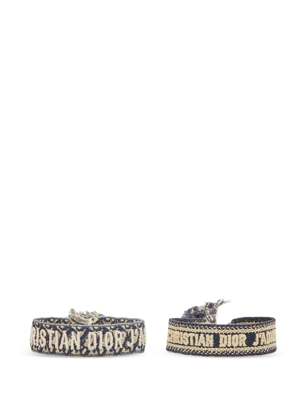 Christian Dior Pre-Owned J'Adior tassel bracelets (set of two) - Blue