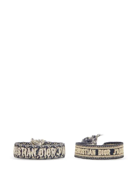 Christian Dior Pre-Owned J'Adior tassel bracelets (set of two)