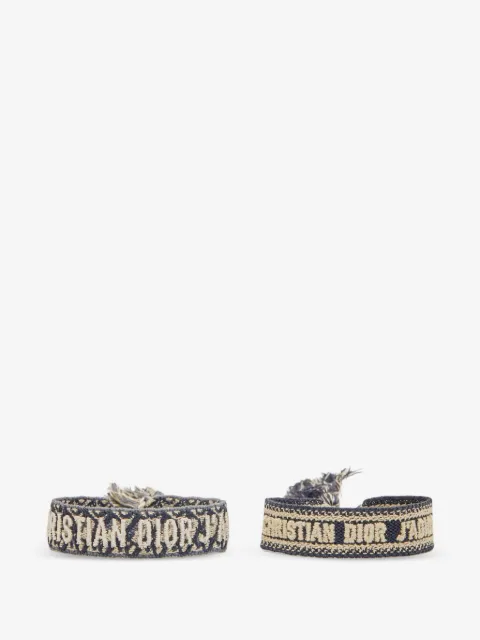 Christian Dior Pre-Owned J'Adior armbånd med kvast (sæt med to)