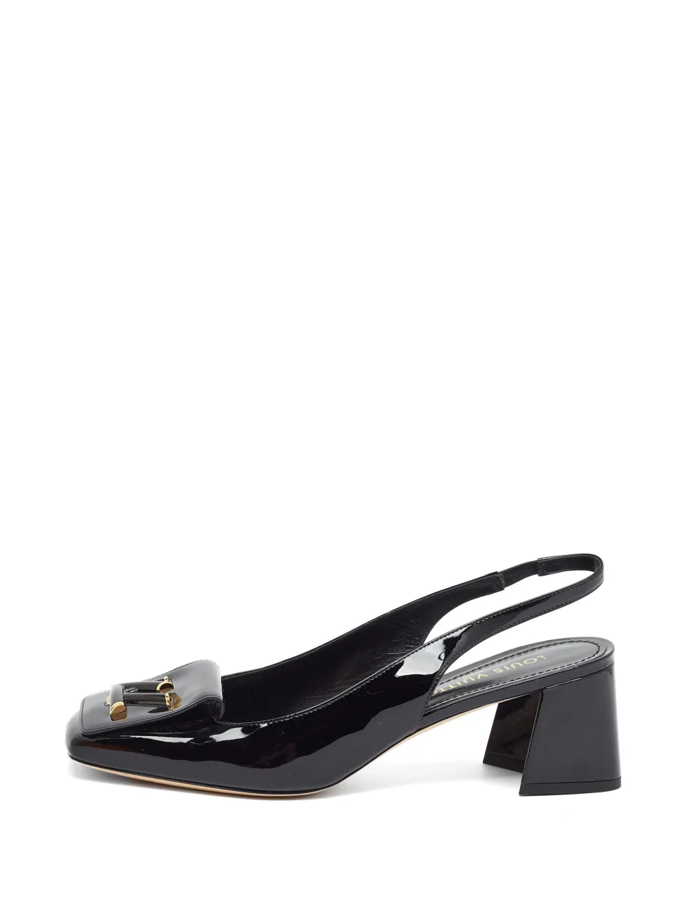 Louis Vuitton Pre-Owned Shake patent-leather heeled pumps - Schwarz