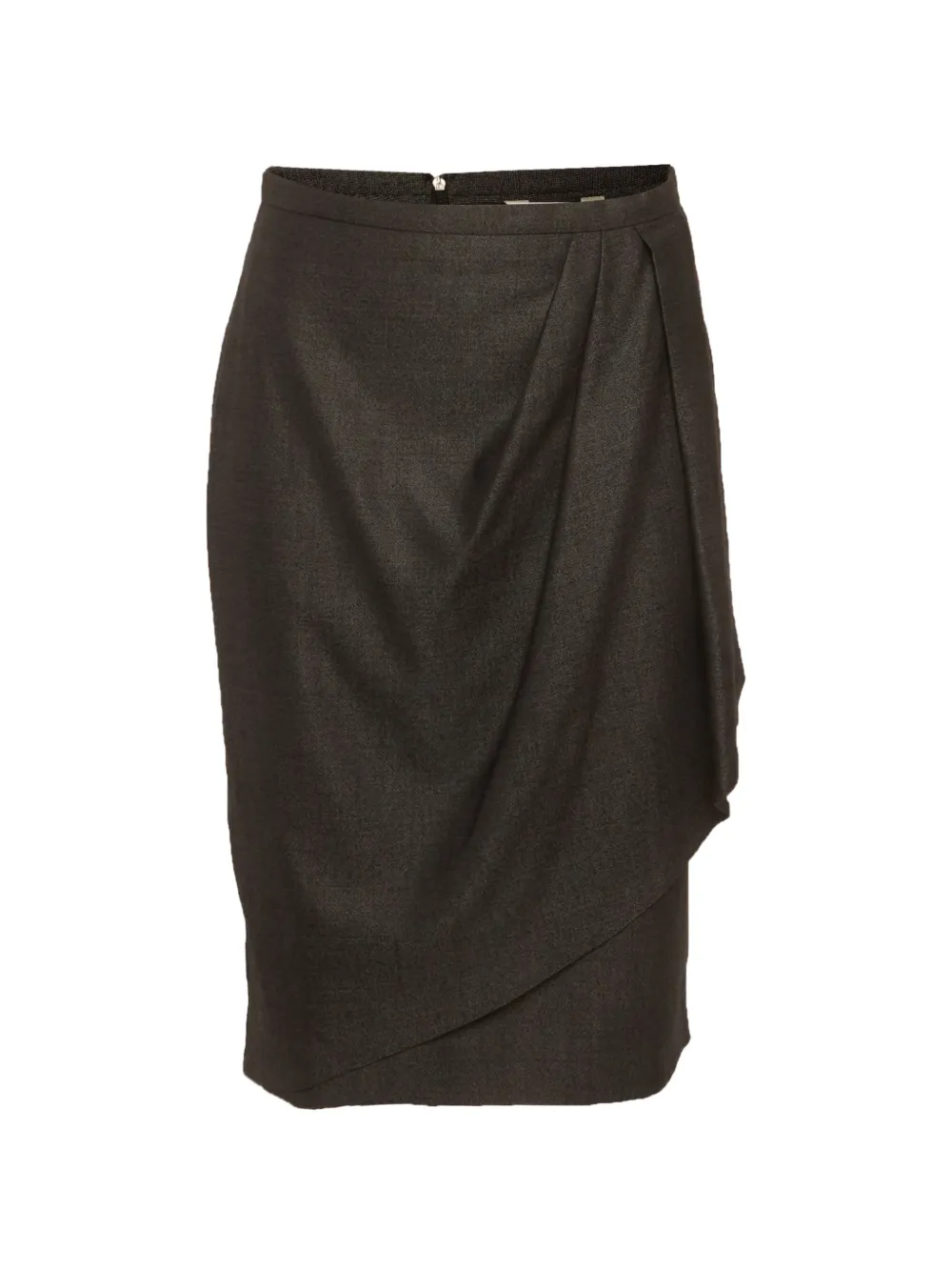 Max Mara pleated mini skirt - Grigio