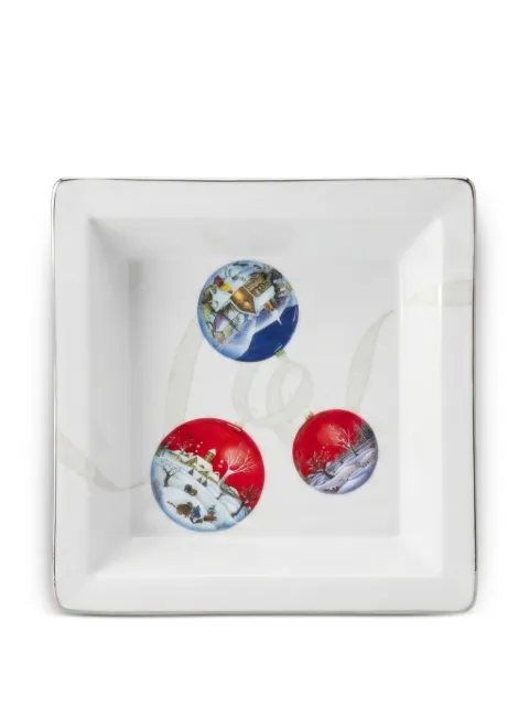 GINORI 1735 Villaggio di Natale trinket tray