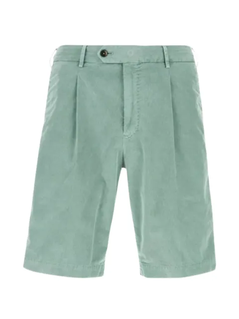 PT Torino short plissé en velours côtelé