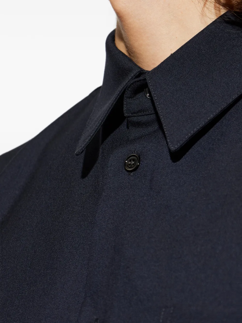 Marni Overhemd met borstzak Blauw