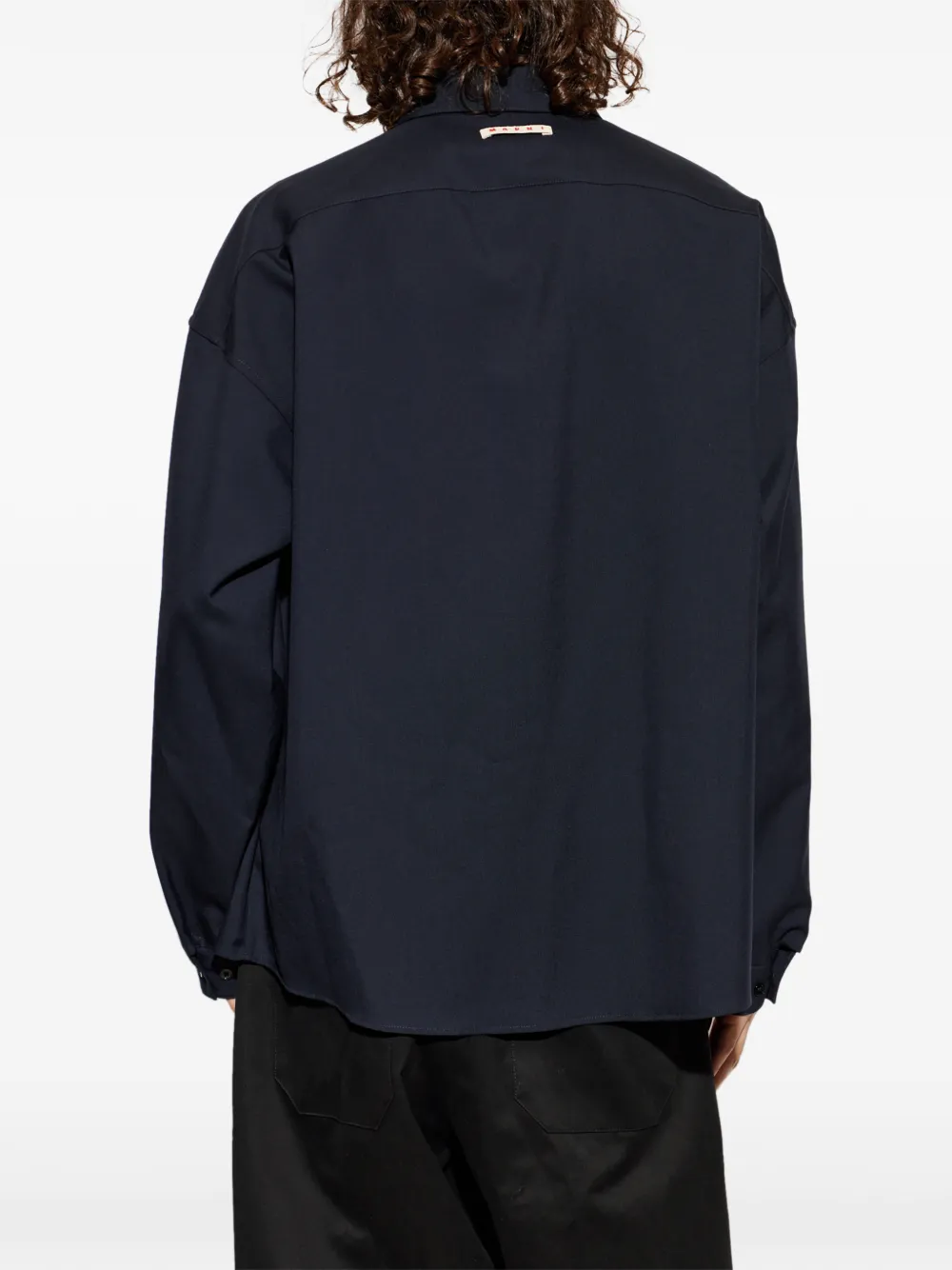 Marni Overhemd met borstzak Blauw