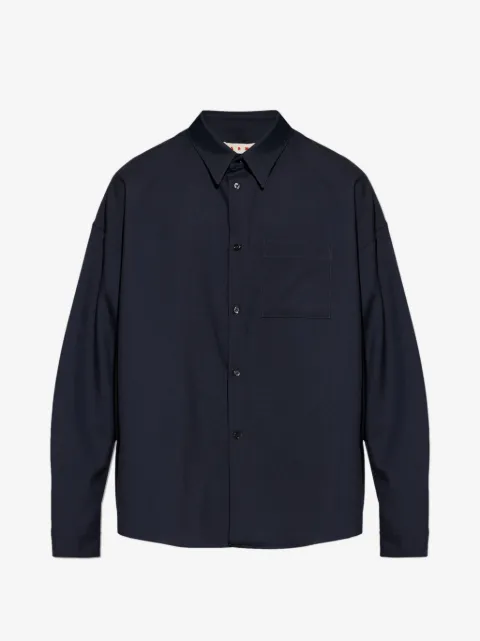 Marni chest-pocket shirt