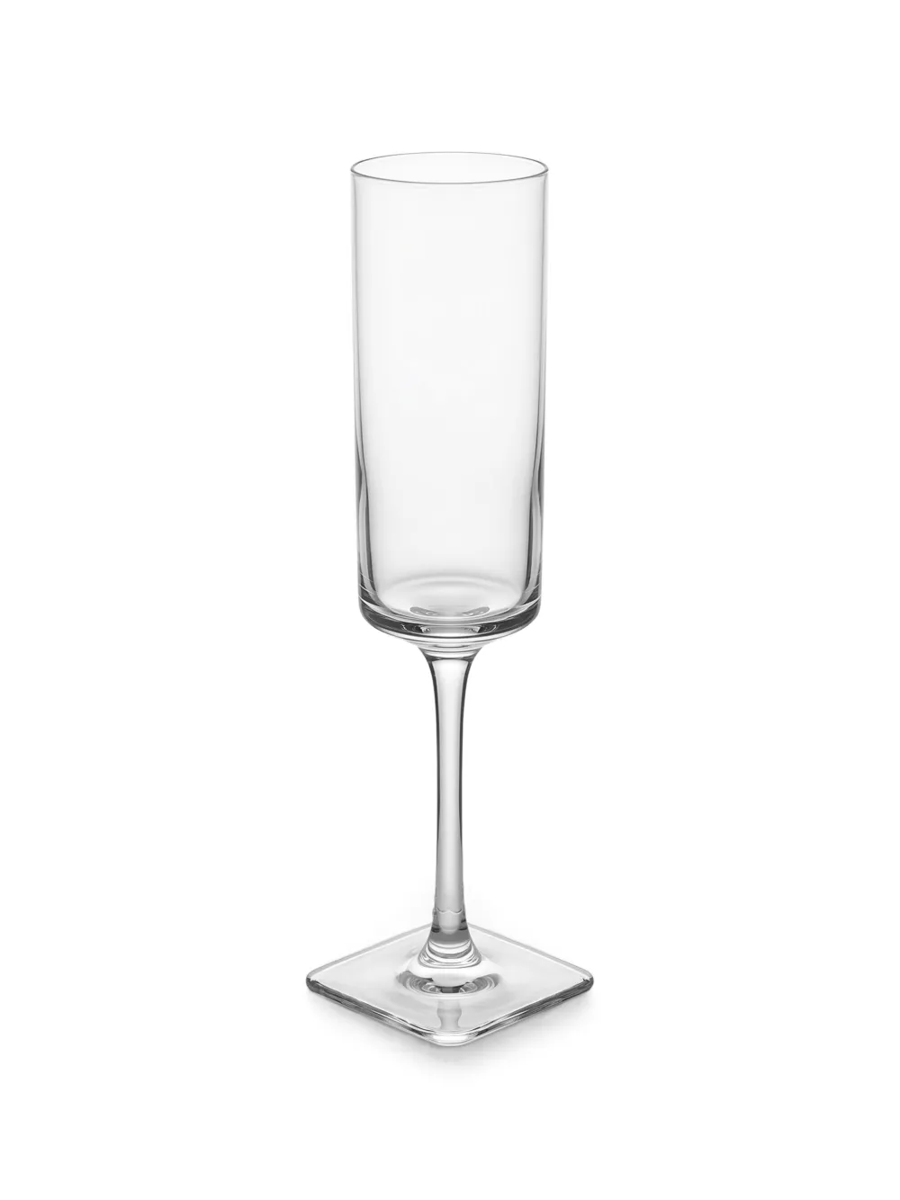 GINORI 1735 square-base glasses (set of six) - Weiß