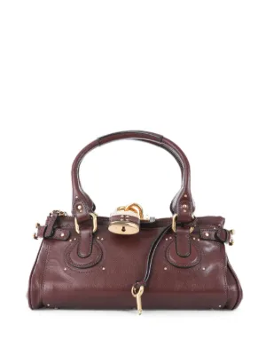 Chloé Paddington Leather Shoulder Bag | Brown | FARFETCH